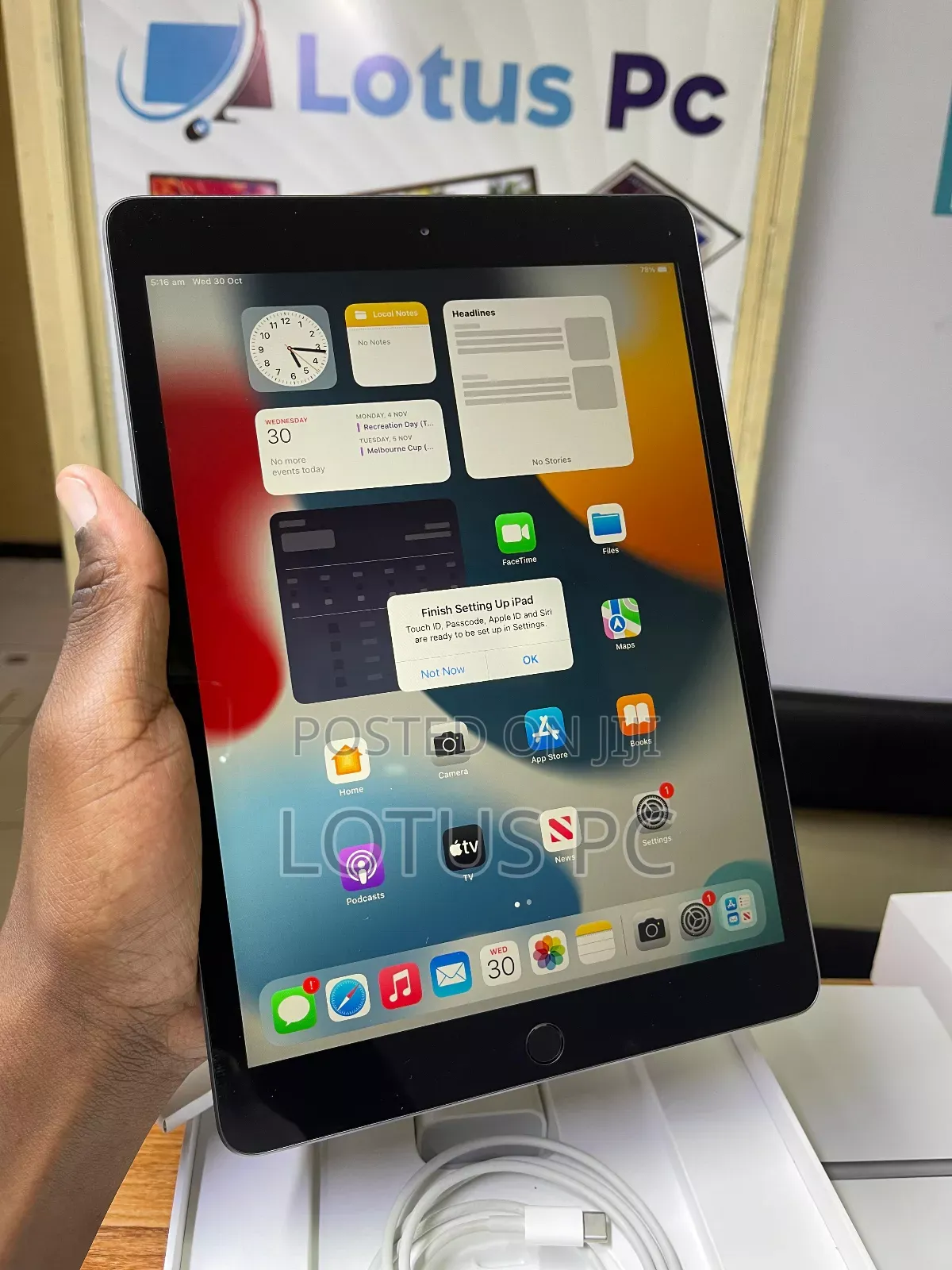 New Apple iPad 10.2 (2021) 32 GB Gray