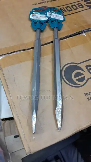 Rotary Hammer Chisel and Drill Bit