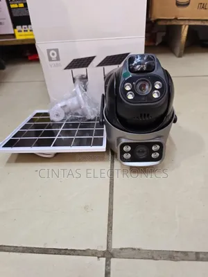 PTZ Solar CCTV With Dual Lens