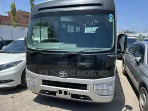 Toyota Coaster 2018 Silver