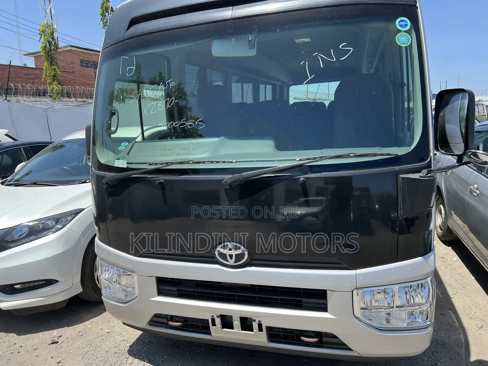 Toyota Coaster 2018 Silver