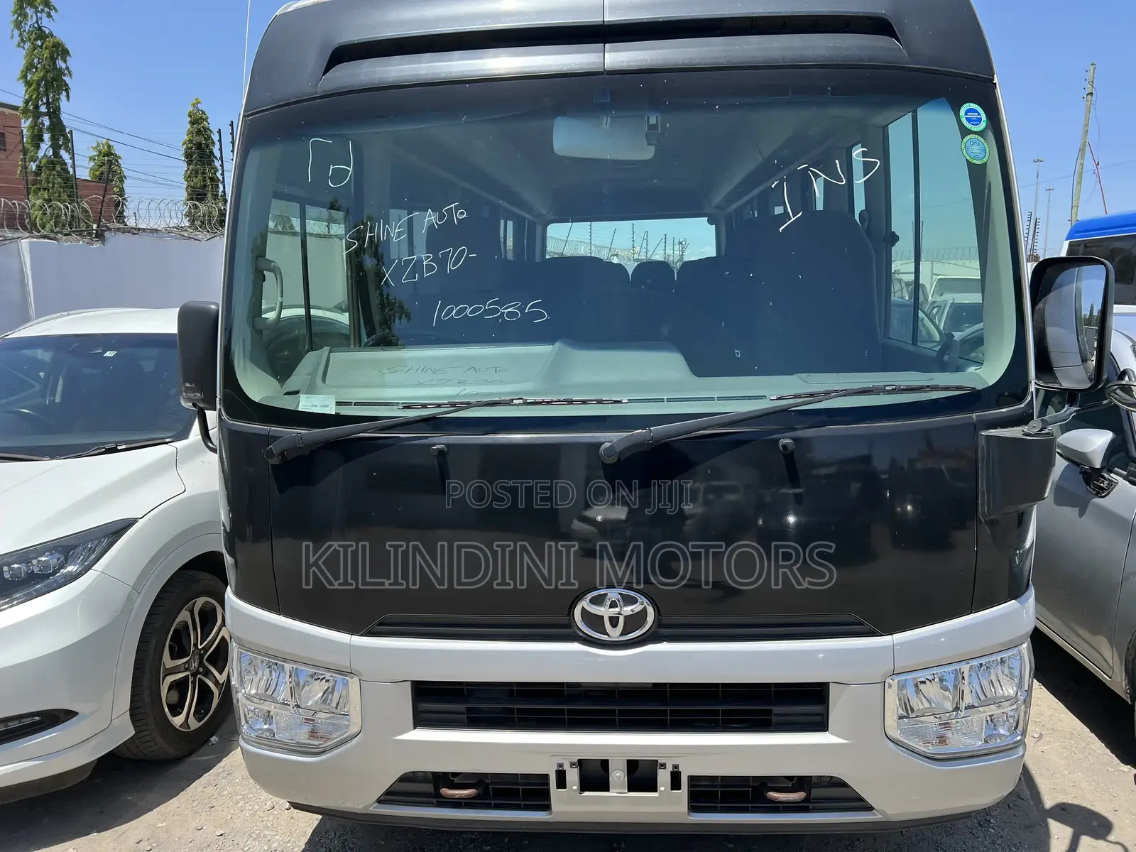 Toyota Coaster 2018 Silver
