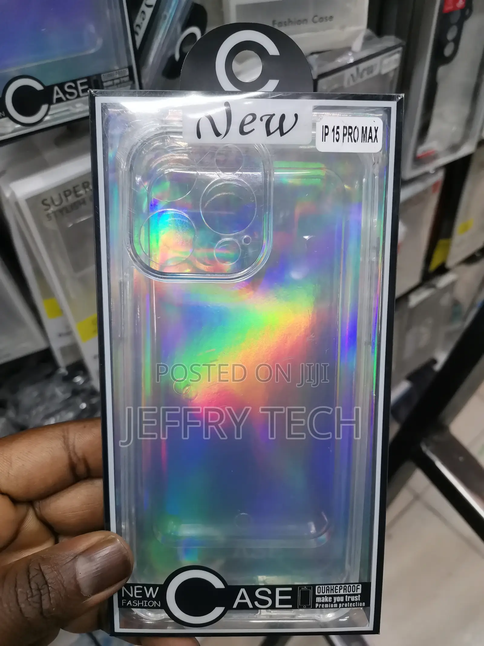 Clear Case for iPhone 15 Pro Max Scratch Resistant