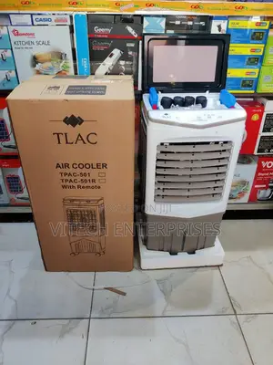 35L Air Cooler, Water-Cooled Moving Air Cooler, Large Fan,