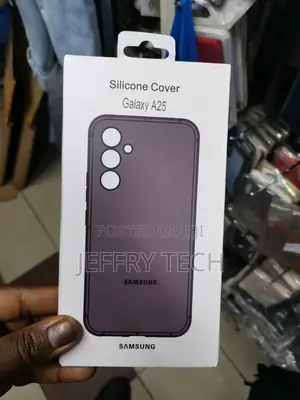 Case for Samsung Galaxy A25 5G, Silicone Case-Burgandy