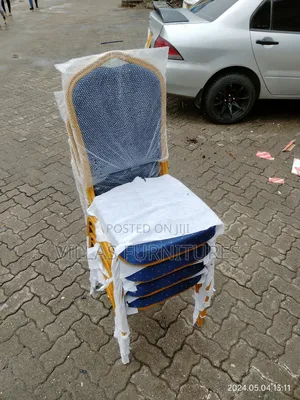 Blue Banquet Chairs