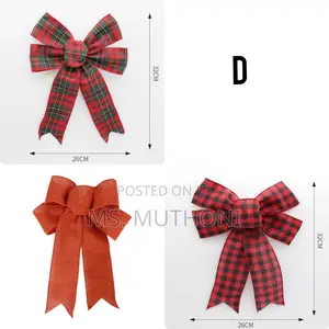 3 Assorted Christmas Ribbons