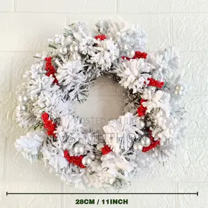 28 Cm Multipurpose Christmas Decorative Wreath*