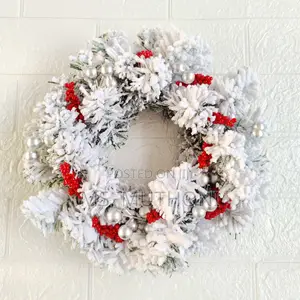 28 Cm Multipurpose Christmas Decorative Wreath*