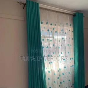 Decorative Privacy Window Curtains Green Window Curtains