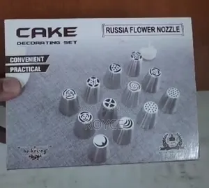 Russian Flower Nozzle - Cake Decorating Set
