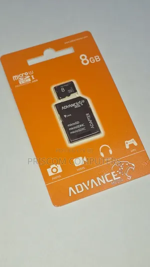 8GB Advance Microsd Memory Card With Reader