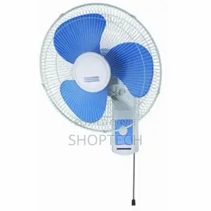 Blue Wall Mounted Fan
