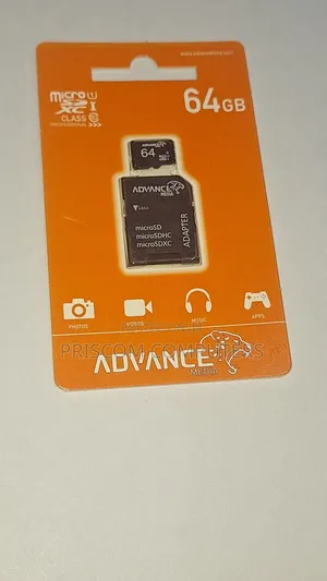 64gb Advance Microsd Memory Card With Reader