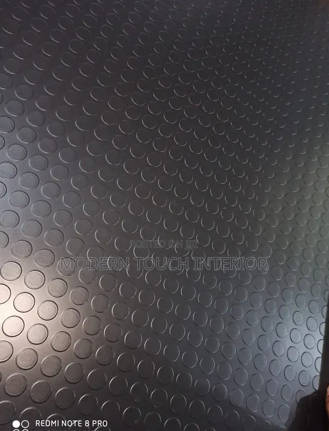 Low- Maintenance Rubber Coin Carpet