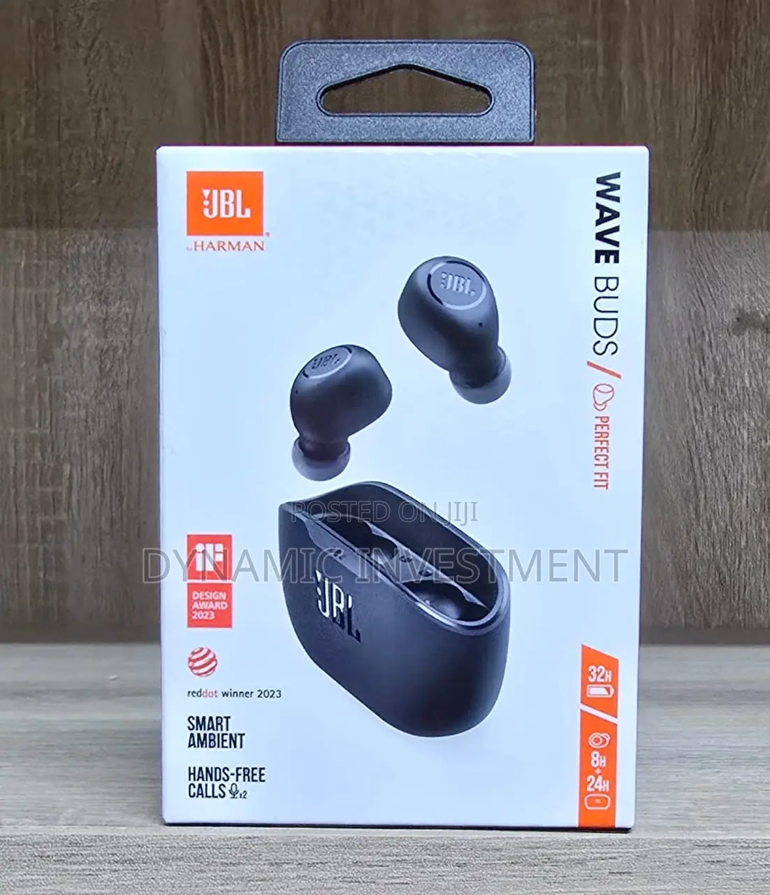 JBL Wave Buds in-Ear Wireless Earbuds With IP54 32-Hour Play