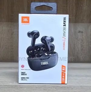 JBL Wave Beam in-Ear Wireless Earbuds Hands-Free Calling 32h