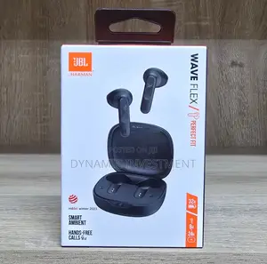 JBL Wave Flex in-Ear Wireless Earphones 32-Hour Battery Life