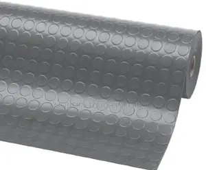Coin Rubber Textured Non-Slip Carpets