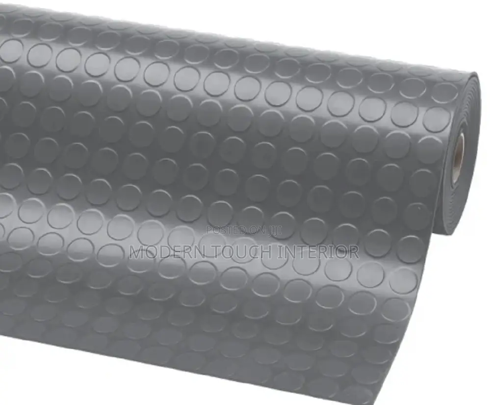 Coin Rubber Textured Non-Slip Carpets