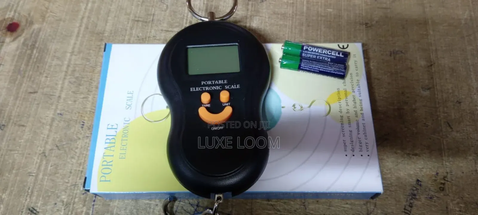 Portable Electric Kitchen Weigh Scale