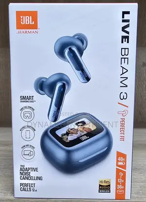 JBL Live Beam 3 - True Wireless Noise-Cancelling EARBUDS