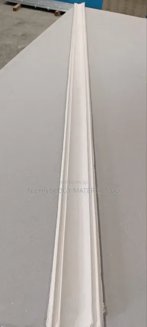 Gypsum Cornices (Plain Design), 4 Inches.
