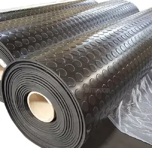Coin Rubber Waterproof Slip-Resistant Rugs
