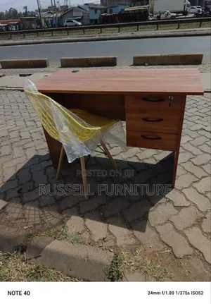 Executive Brown Office Table