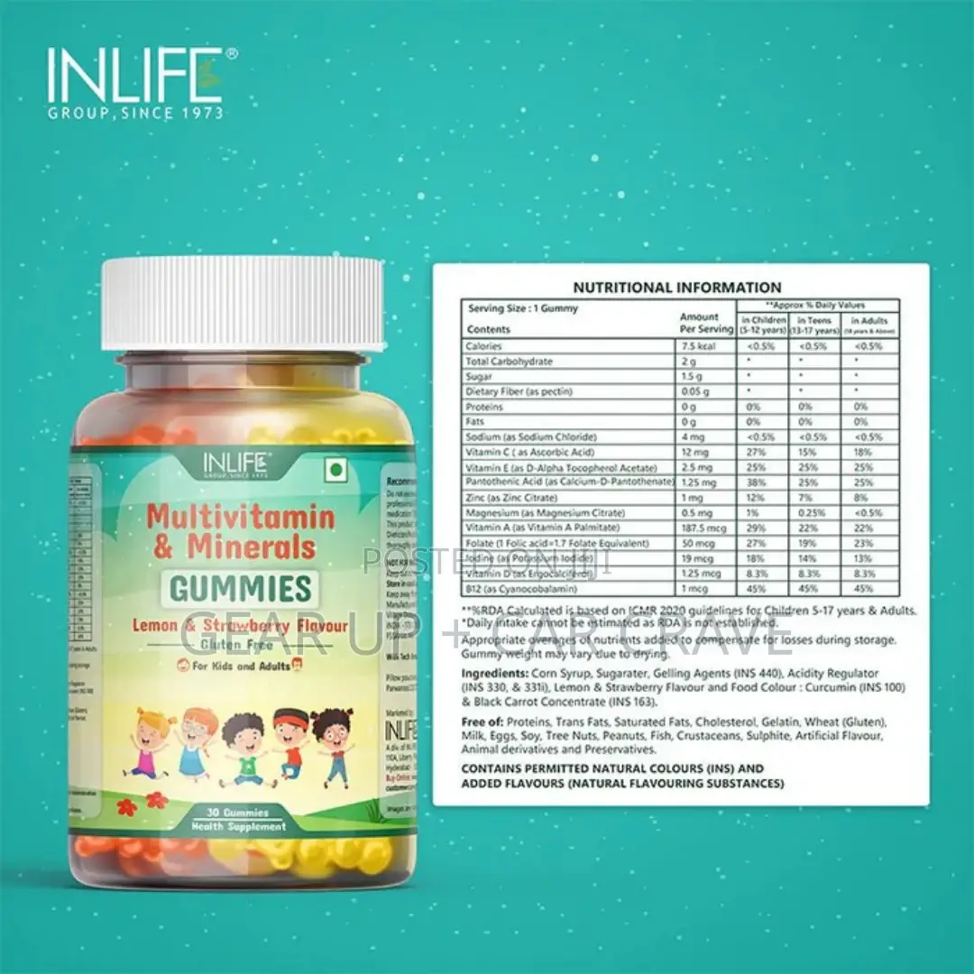 Inlife Multivitamin 30 Gummies