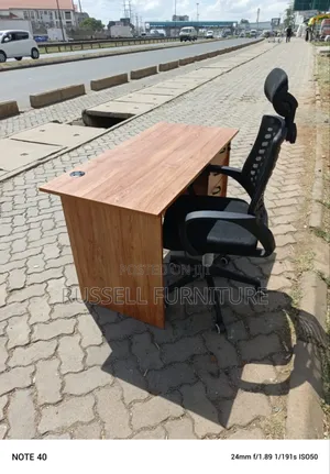 Executive Study Table Office Desk Office Headrest Chair