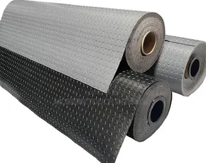 Modern Rubber Coin Carpets