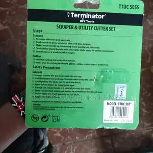 Scraper Set 5pcs Utility Knives Cutter Set With Scraper