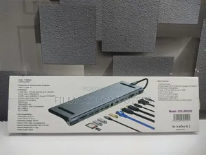 BYL-2003U2 12 In 1 USB-C / Type-c To USB Multifunctional Doc