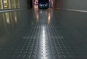 Rubber Black Coin Mat