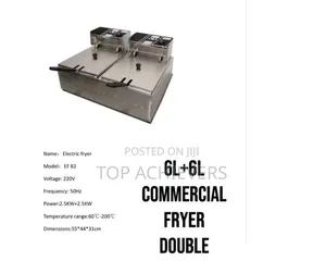 Commercial Double Commercial Chips Fryer