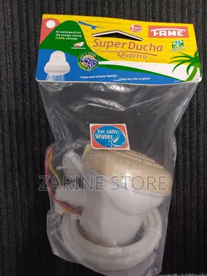 Salt Water Electric Instant Head Shower Super Ducha 6000watt