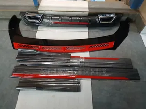 Car Universal Front Bumper Lips,Side Skirts,Rear Diffuser