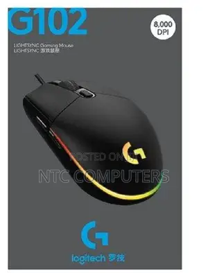 Logitech G102 Lightsync RGB 6 Button Usb Gaming Mouse - Blac