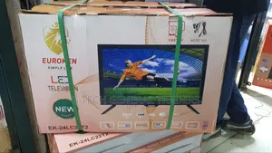 Euroken 24inch Digital Led Tv, Inbuilt Decoder,Free Channels