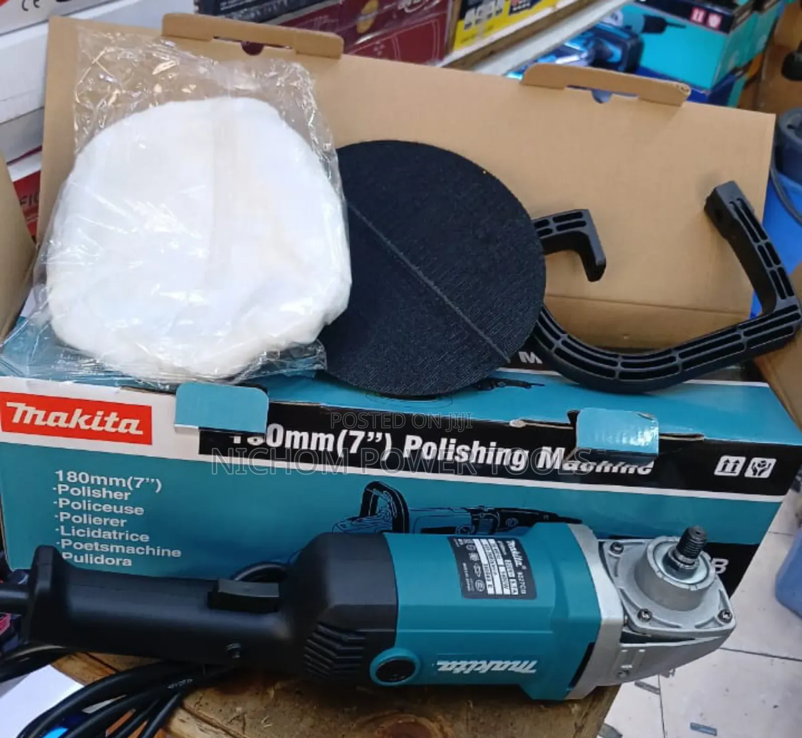 180mm 7" Makita Buffing Machine/Angle Polisher