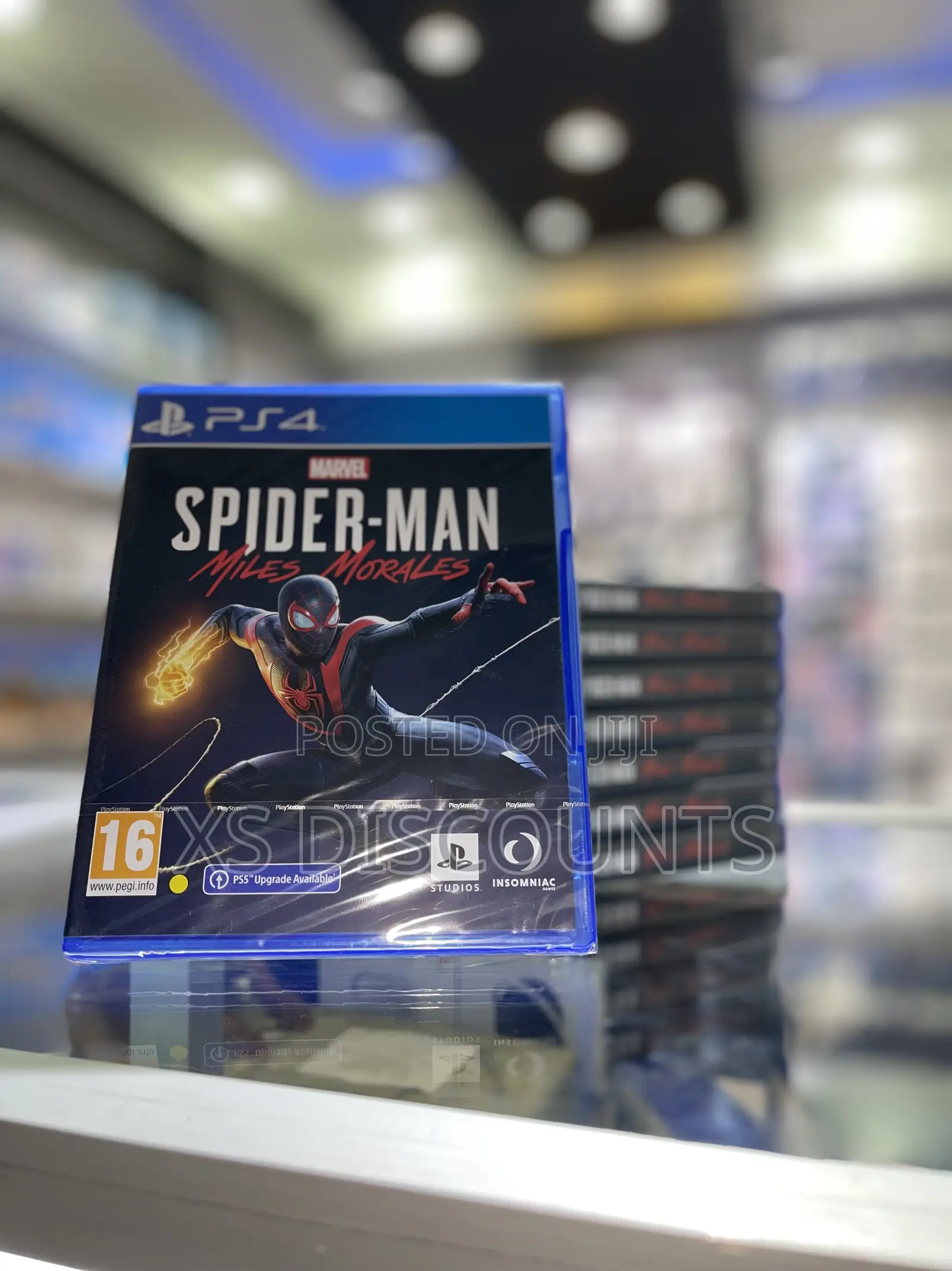 Marvel Spider-man Miles Morales Disc For Ps4 !