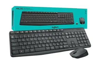 Logitech MK235 Wireless Keyboard and Mouse Combo - 920-00793
