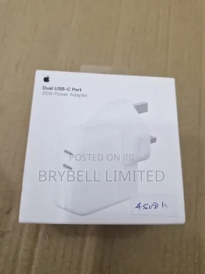35 Watts Original Dual USB - C Port Apple Power Adapter