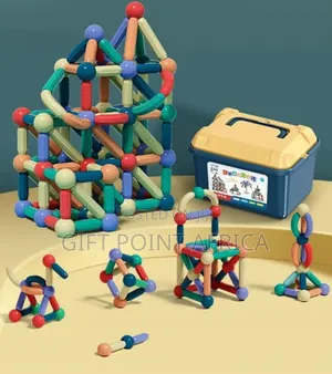 108 Pieces of Magnetic Sticks for Kids