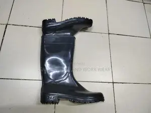 Light Black Gumboots