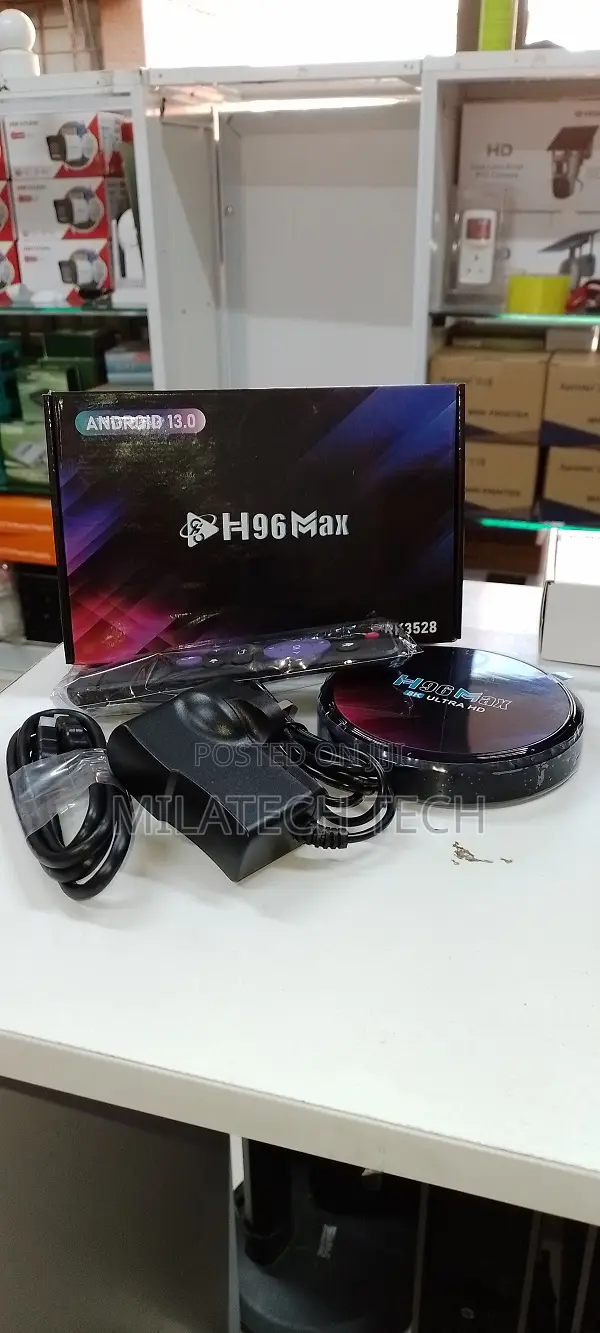 The H96max Smart Android TV Box 4gb RAM / 32gb