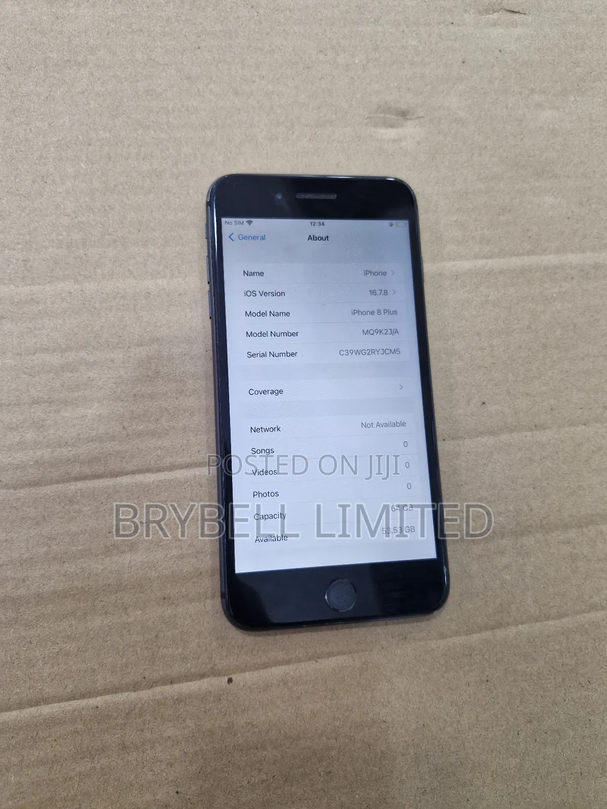 Apple iPhone 8 Plus 64 GB Black