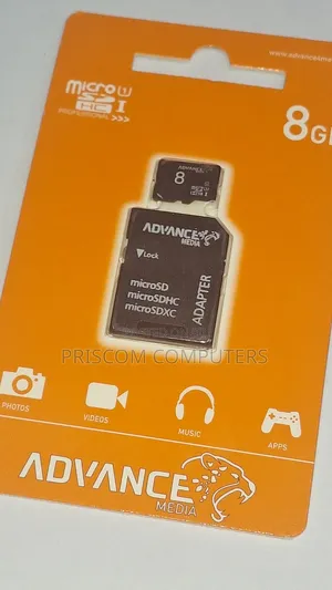 8GB Advance Microsd Memory Card With Reader