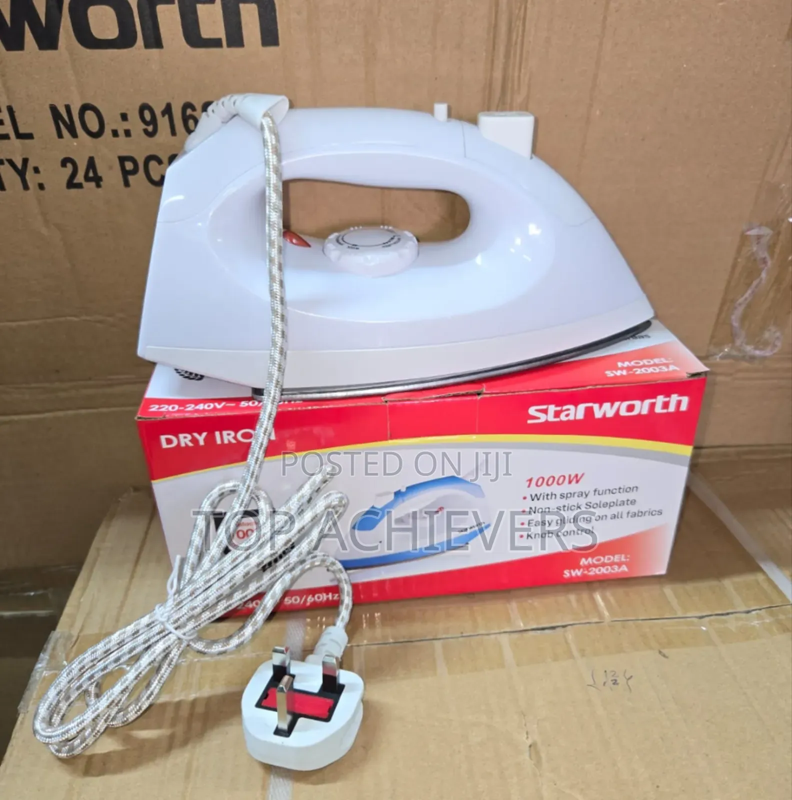Steam Iron Box Starworth